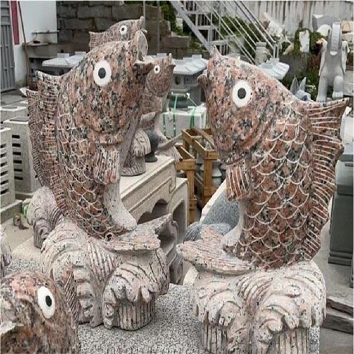 stone garden fountains